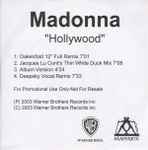 Madonna Hollywood