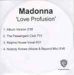 Madonna Love Profusion