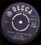 Billy Fury I'd Never Find Another You / Sleepless Nights